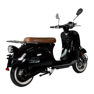 Luna5.0 Tisto in der Frabe schwarz glänzend bei Ostalb-Scooter